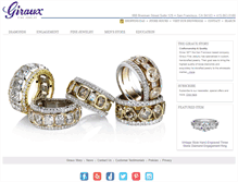 Tablet Screenshot of giraux.com